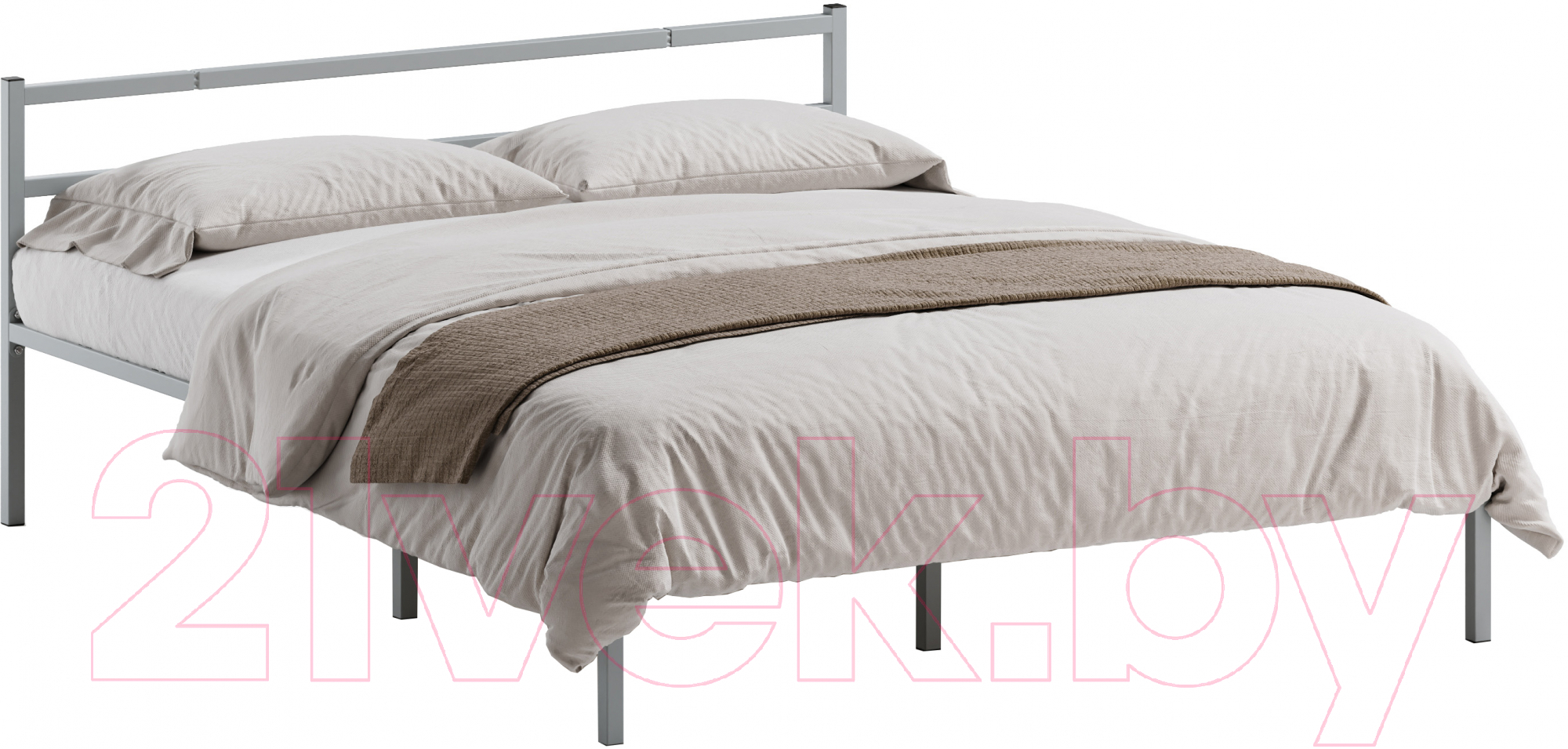 Двуспальная кровать Домаклево Лофт 160x200
