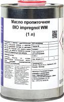 Масло для древесины HELIOS Bio impregnol / A00022340 (1л, белый) - 