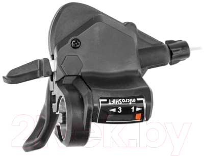 Изображение товара Манетка для велосипеда MicroShift Левый TS38-3 / 83616128 (черный)