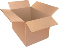 Коробка для переезда Офистон 400x400x200мм / Т23C (бурый) - 