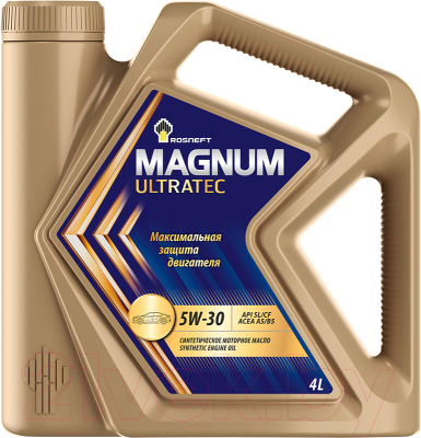 Моторное масло Роснефть Magnum Ultratec 5W30 (4л)