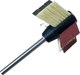 Шлифовальная щетка De-Tero P100 30x30/35x10мм 121R 400J / A00020132 (к шлифовальной системе R-micro) - 