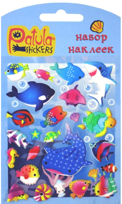 Изображение товара Набор наклеек Patula Животные М / MP016