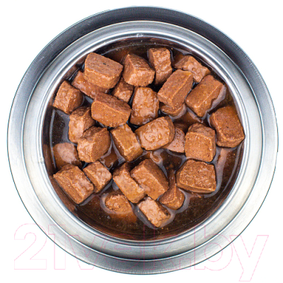 Влажный корм для собак Мнямс Комфортное пищеварение. Кусочки в соусе с индейкой / 705069 (400г)