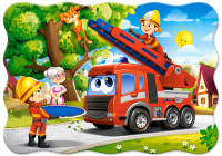 Пазл Castorland Midi Пожарные спешат на помощь / B-03792 (30эл) - 