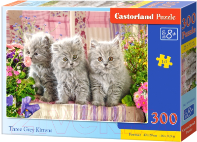 Пазл Castorland Три котенка / B-030330 (300эл)