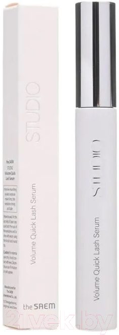 Сыворотка для ресниц The Saem Studio Volume Quick Lash Serum