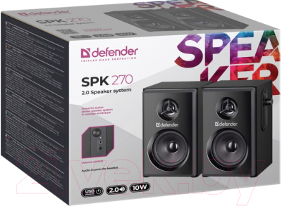 Мультимедиа акустика Defender SPK-270 / 65270