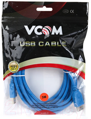 Удлинитель кабеля VCom VUS7065-3M