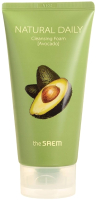 Пенка для умывания The Saem Natural Daily Cleansing Foam Avocado (150мл) - 