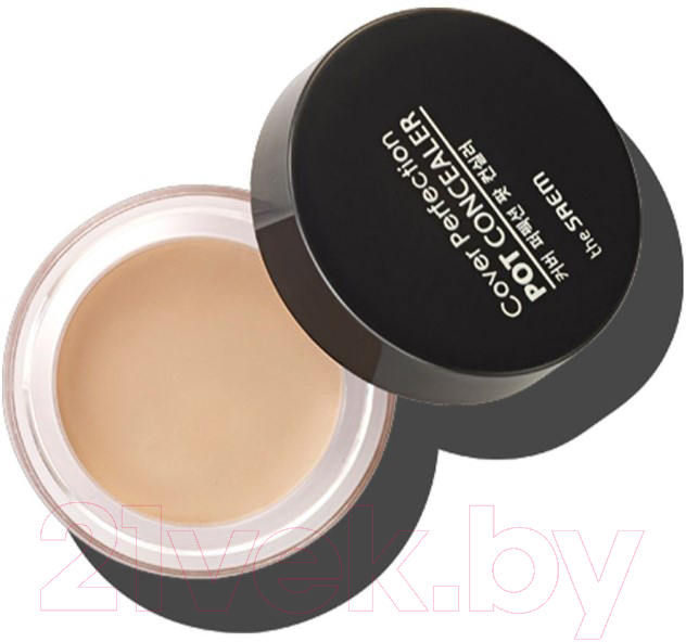 Консилер The Saem Cover Perfection Pot Concealer 0.5 Ice Beige (4г)