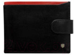 Портмоне Cedar Rovicky / N992L-RVT (черный/красный)