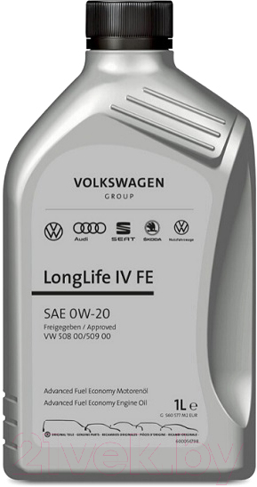 Моторное масло VAG Longlife IV FE 0W20 / GS60577M2
