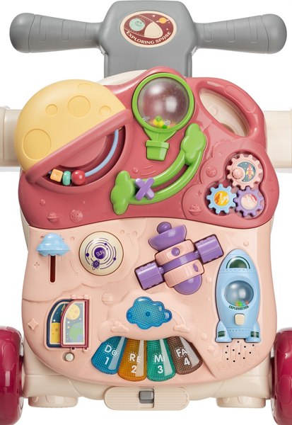 Ходунки-каталка Labalu Multifun 3 в 1 (розовый)