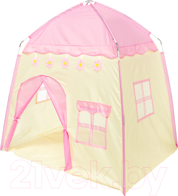 Детская игровая палатка NINO Чудесный домик (розовый)