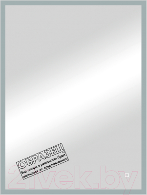 Зеркало Континент Solid Silver Led 80x80 (реверсивное крепление)
