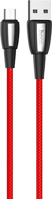 Кабель Hoco X39 Titan AM-microBM (1м, красный) - 