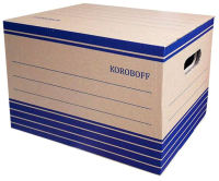 Коробка архивная Koroboff 324x245x235 / 6257 (коричневый) - 
