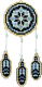 Набор алмазной вышивки Wizardi Ловец снов / WWP200 (серый) - 