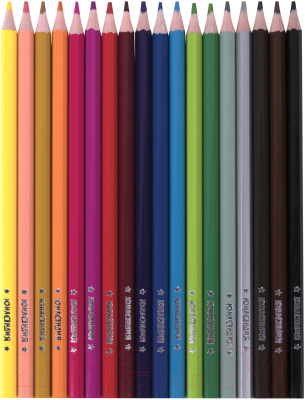 Набор цветных карандашей Юнландия Домики / 181837  (18цв)