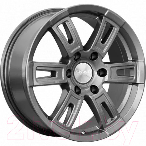 Литой диск SKAD Тор 18x8" 6x139.7мм DIA 67.1мм ET 30мм Графит