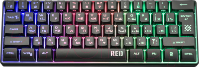 Клавиатура Defender Red GK-116 / 45117