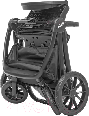 Детская универсальная коляска NINO Corso 2 в 1 (светло-серый)