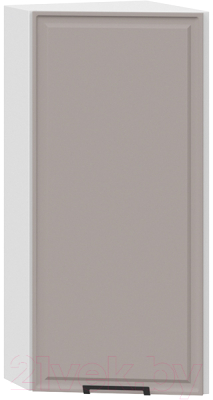 Шкаф навесной для кухни ТриЯ Белладжио 1В3Т (белый/софт капучино)