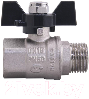 Шаровой кран Gappo ВР-HР 3/4x3/4 / G225.05 (ручка-бабочка)