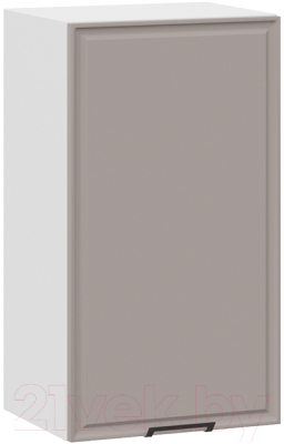 Шкаф навесной для кухни ТриЯ Белладжио 1В4 (белый/софт капучино)