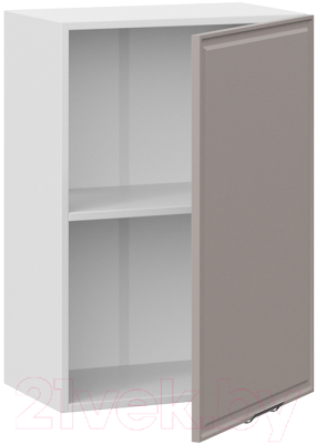 Шкаф навесной для кухни ТриЯ Белладжио 1В5 (белый/софт капучино)