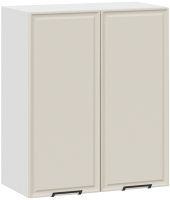 Шкаф навесной для кухни ТриЯ Белладжио 1В6 (белый/софт панакота) - 