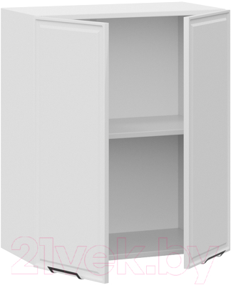 Шкаф навесной для кухни ТриЯ Белладжио 1В6 (белый/фон белый)