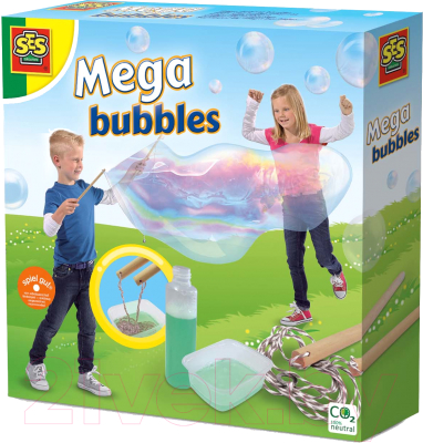Набор мыльных пузырей SES Creative Мега-большие пузыри / 02251