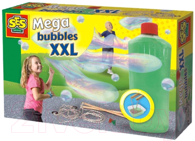 Мыльные пузыри детские SES Creative Мега-большие пузыри XXL / 02252
