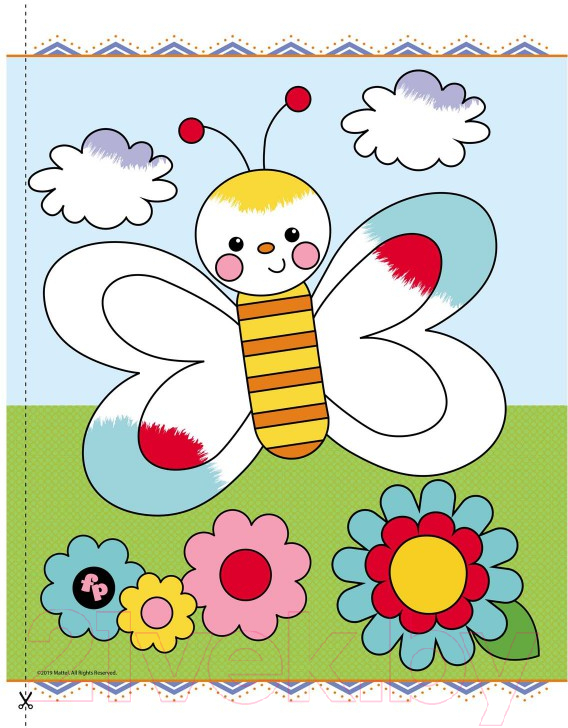 Раскраска Fisher-Price Рисуют малыши. Растем вместе / 284676 — фото 4