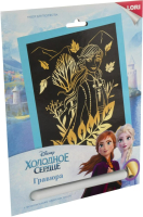 

Гравюра, Disney большая с эффектом золота. Милая Анна / Грд-114