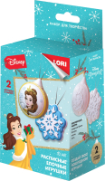 

Набор для творчества Lori, Расписные елочные игрушки. Disney. Белль / Ирд-014