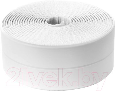 Изображение товара Лента бордюрная самоклеящаяся Аккурат Для раковин и ванн 60ммx3.35м (белый)