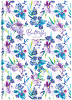

Записная книжка OfficeSpace, Узор. Butterflies&Flowers / ББ5т80_34094