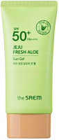 Гель для лица The Saem Jeju Fresh Aloe Sun Gel  (50г) - 