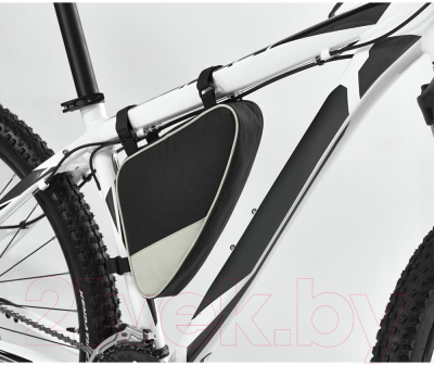 Сумка велосипедная Hidea Yates 600D / 92799-123 (черный/светло-серый)