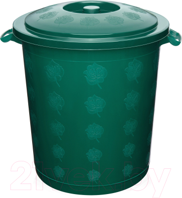 Бочка пластиковая Эльфпласт ЕР012 (25л, темно-зеленый)