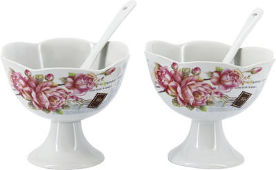 Набор креманок Rosenberg R-060155 (с ложками) - 