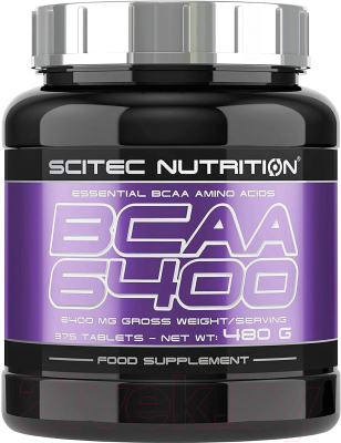 Аминокислоты BCAA Scitec Nutrition 6400 (375шт)
