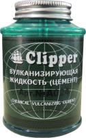 Вулканизационный цемент Clipper A024 (240мл, зеленый) - 