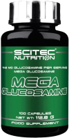 Комплекс для суставов и связок Scitec Nutrition Mega Glucosamine (100капсул) - 