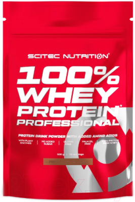 Протеин Scitec Nutrition Whey Protein Prof (500г, клубника)