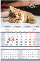 

Календарь настенный OfficeSpace, Mono Premium. Сute Pet 2023г / 338094