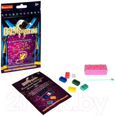 Изображение товара Набор фокусов Bondibon Вау! Таинственное освобождение цветных кирпичиков / ВВ2115-10